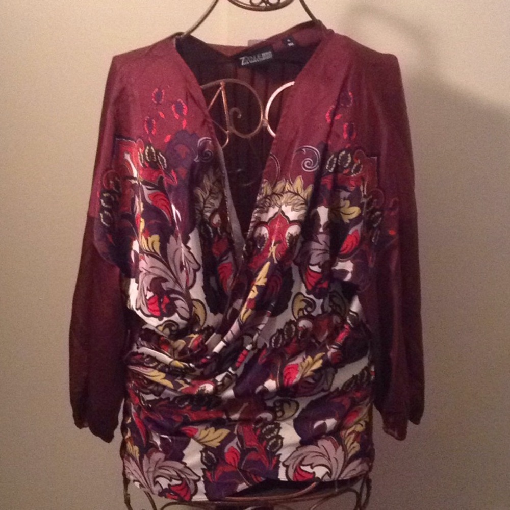 Beautiful wrap blouse
